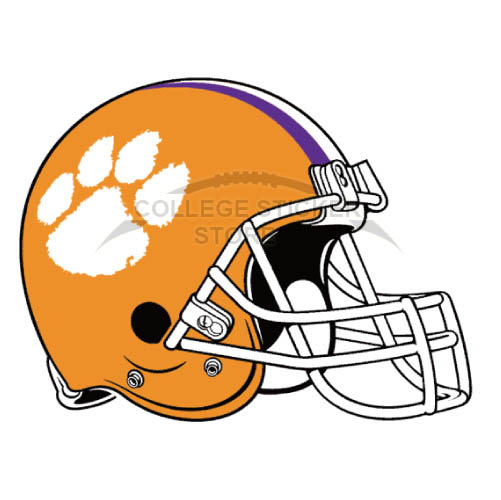 Customs Clemson Tigers Iron-on Transfers (Wall Stickers)NO.4150
